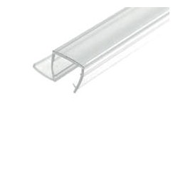 Guarnizione Box doccia in Pvc trasparente con aletta morbida - Barre 220cm per vetro 8mm