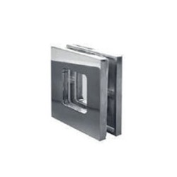 Maniglia Quadrata per Porta e Box doccia Scorrevoli in Acciaio Inox Lucido - 7,5x7,5cm
