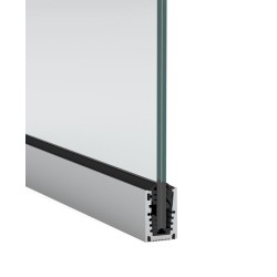 Profilo mini in Alluminio per Balaustre completo di accessori - 290cm