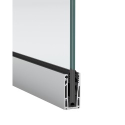 Profilo in Alluminio per Balaustre completo di accessori - 290cm